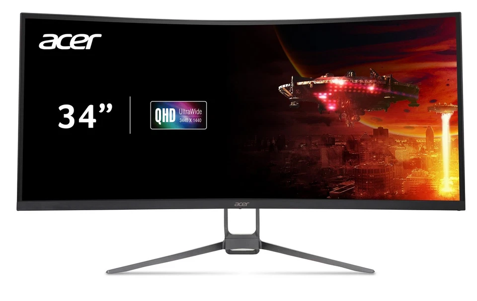 Acer EDA343CUR 34" Ultrawide Gaming Monitor 240Hz UWQHD - Refurbished