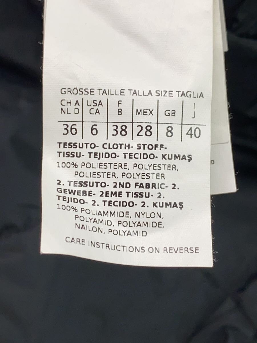 S Max Mara◆ダウンベスト/40/ポリエステル/BLK/無地/91560129070 S Max Mara(エスマックスマーラ) / ダウンベスト/40