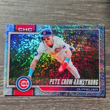 🔥2026 2026 Topps Series 1 PETE CROW-ARMSTRONG Confetti Celebration Parallel 196