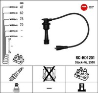 NGK 2570 ZüNdleitungssatz ZüNdkabelsatz ZüNdkabel FüR Hyundai FüR Kia