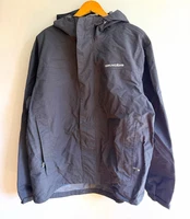 Grundéns Black Hooded Zip Up Jacket Stand-Up Collar Men’s Size L