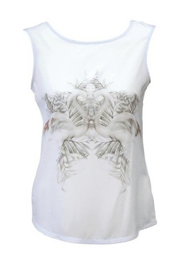 Reiss Damen Oberteil Gr. 34 (XS) Mehrfarbig Trägershirt  Ärmellos