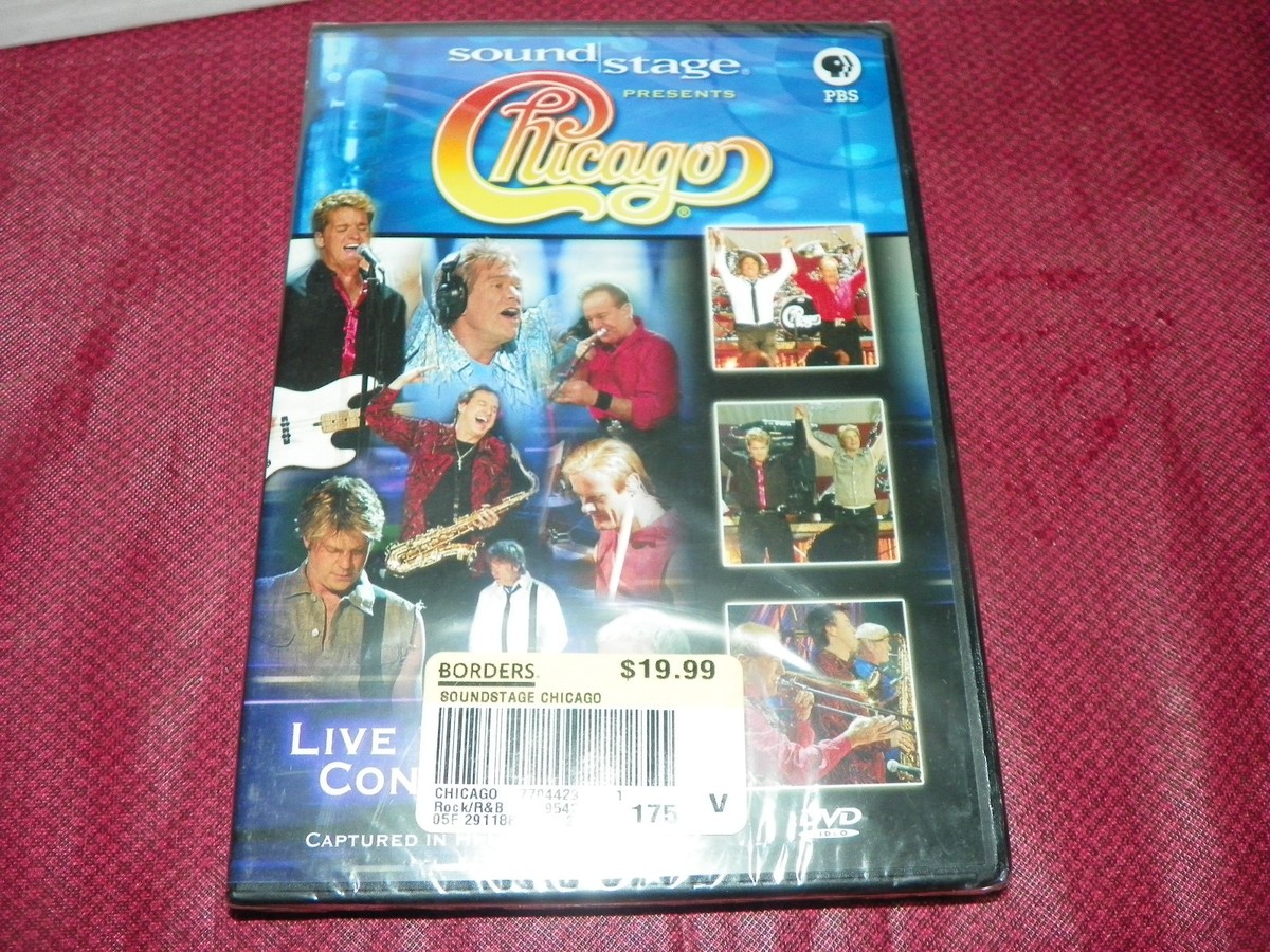 未使用・未開封品)Soundstage Presents Chicago Live in Concert