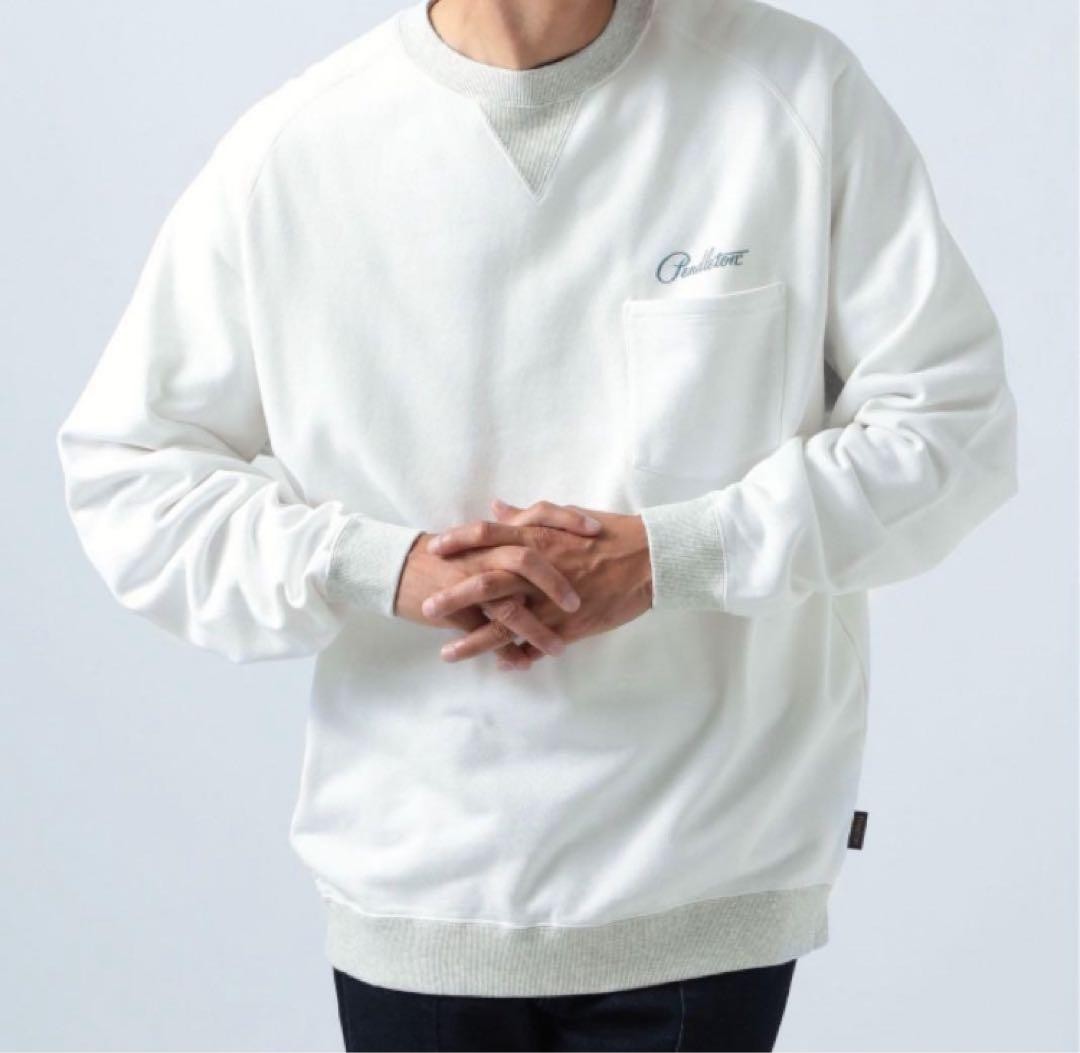 PENDLETON Harding Pattern Pullover Sweatshirt - image 9