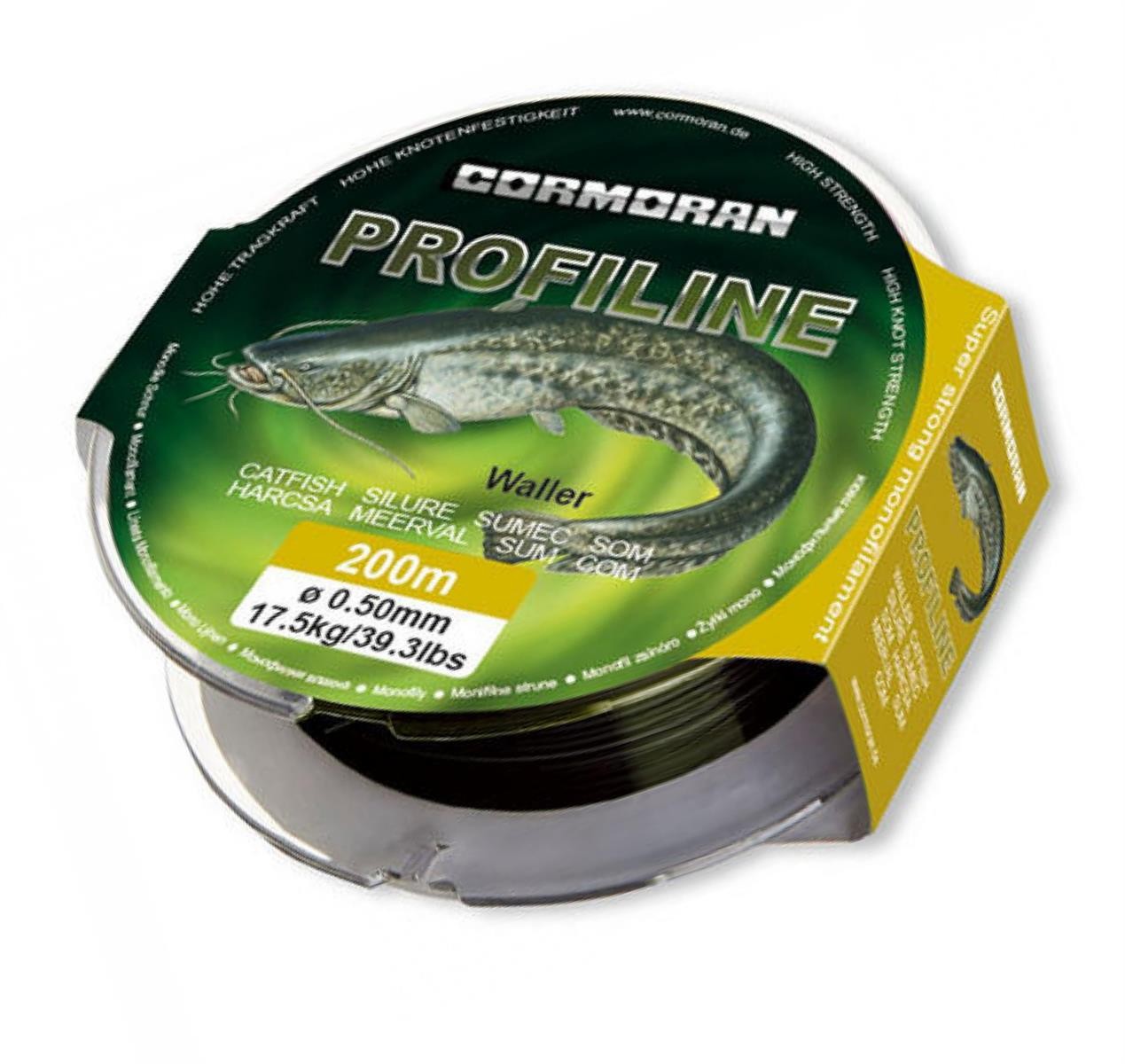 Моношнур Cormoran Profiline Waller 200 м 050 мм 175 кг 1990₽