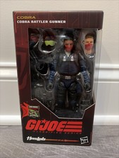 New Haslab Cobra Rattler Gunner 185 Figure G.I. Joe Classified