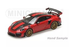 1/43 Porsche 911 992 GT2 RS Diecast Red 2018 Weissach Package