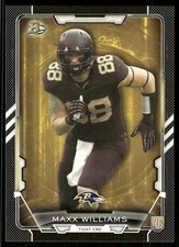 2015 Bowman Maxx Williams Rookie Black #79 Baltimore Ravens