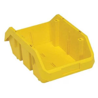 Quantum Storage Systems QP1496YL Hang & Stack Storage Bin, Plastic, Ye