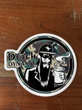 Dutch Bros RARE Dutch Dynasty Sticker Camo Great Condition