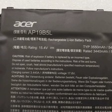 New Genuine AP19B5L Battery for Acer Aspire 5 A515-43 SF314-42 Vero AV15-51