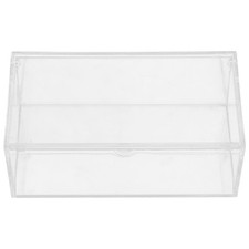 Clear Organizer with Lid Laundry Powder Storage Box Holder Dispenser