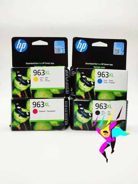 Original Hp 963XL Multipack Tintenpatronen - 3YP35AE - Officejet Pro 9010 9020-image
