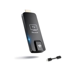 Wireless HDMI Display Dongle Adapter, 1080P 5.8G/2.4G Wifi,Casting Audio/Vide...