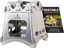 Portable Camping Stove Wood, Wood Stove Camping, Outdoor Compact Campfire, Survi