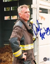 DAVID EIGENBERG signed (CHICAGO FIRE) Hermann 8X10 photo BECKETT BAS BJ79415