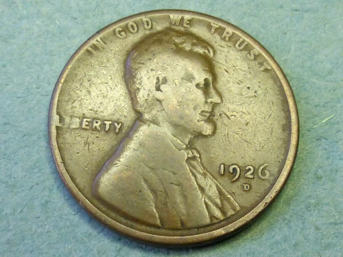 1926-D LINCOLN CENT VG