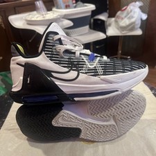 Pre-Owned 100 Authentic Nike LEBRON Witness 6 Shoe CZ4052-100 Size 10 
