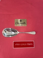 Christofle France Metal Silver Plated Frying Spatula 25 CM Very Good Condition