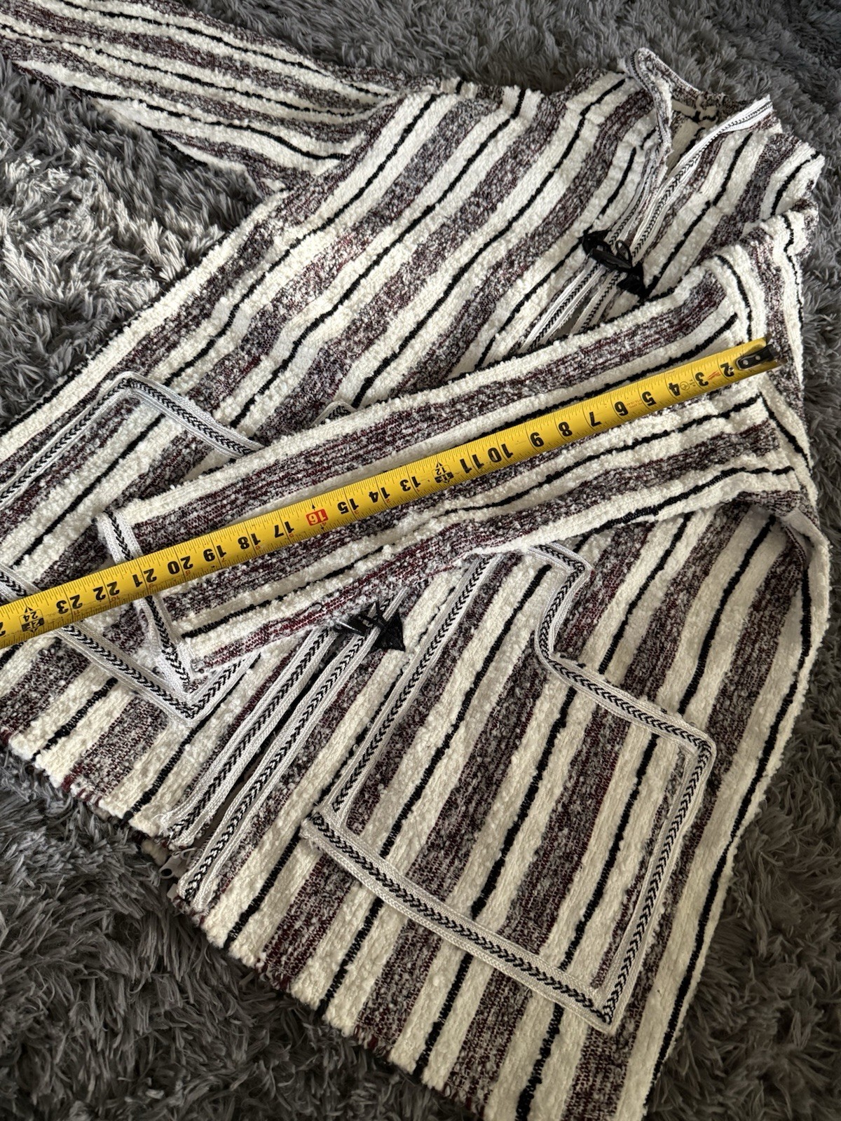 Moroccan Wool Jacket. Handmade. Unique - image 12