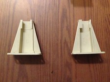 White Nylon Rear Mount Sockets for Epoxy Slides  1 Bid Buys a Left  Right  