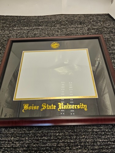 Boise State University 14-3/4" H x 17" W Diploma/Certificate Frame Brown - Picture 2 of 8