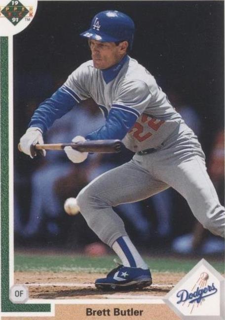 1991 Upper Deck - Brett Butler #732 for sale online | eBay