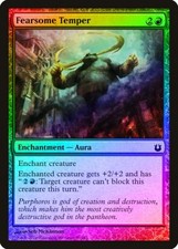Fearsome Temper FOIL Born of the Gods NM Red Common MAGIC MTG CARD ABUGames