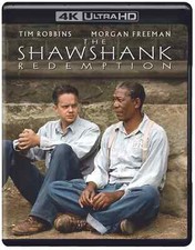 The Shawshank Redemption 4K UHD Blu-ray Morgan Freeman NEW