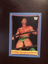 2017 Topps Heritage WWE Bizarre SummerSlam Matches #6 - Ken Shamrock