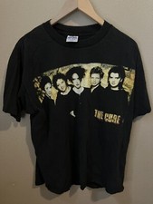 Vintage 96s the cure Robert Smith music rock swing tour concert t shirts size XL