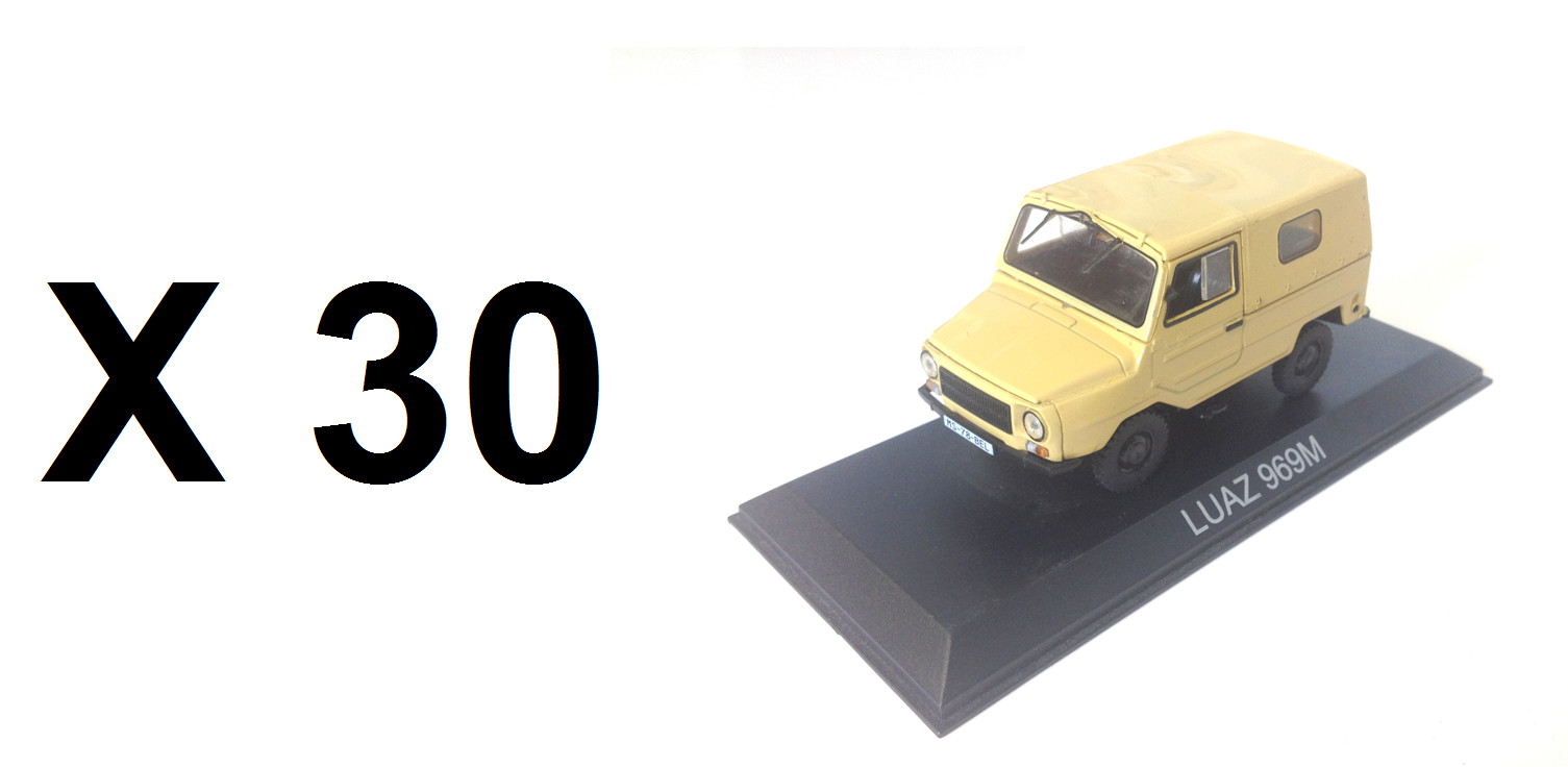 30 Miniatures LUAZ 969M 1:43 - Passion modélisme et décoration