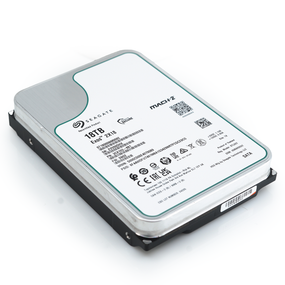Seagate Exos 8TB HDD 2台セット 電源投入回数少ない！！ Seagate Exos 8TB HDD 2台セット 電源投入回数少ない！！ Seagate Exos