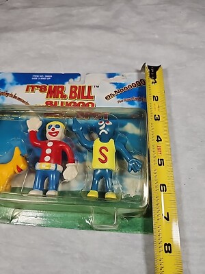 Vintage 1998 Saturday Night Live Mr Bill Sluggo & Spot PVC Vintage 1998 Saturday Night Live Mr Bill Sluggo & Spot PVC