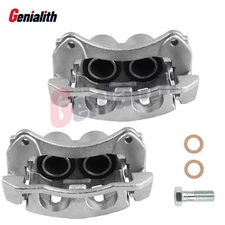 2x Front Disc Brake Calipers w/Bracket for Ford Explorer 1995-2001 4.0L 5.0L