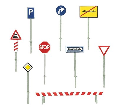 Faller - 272450 - Verkehrsschilder-Set  - NEU/OVP