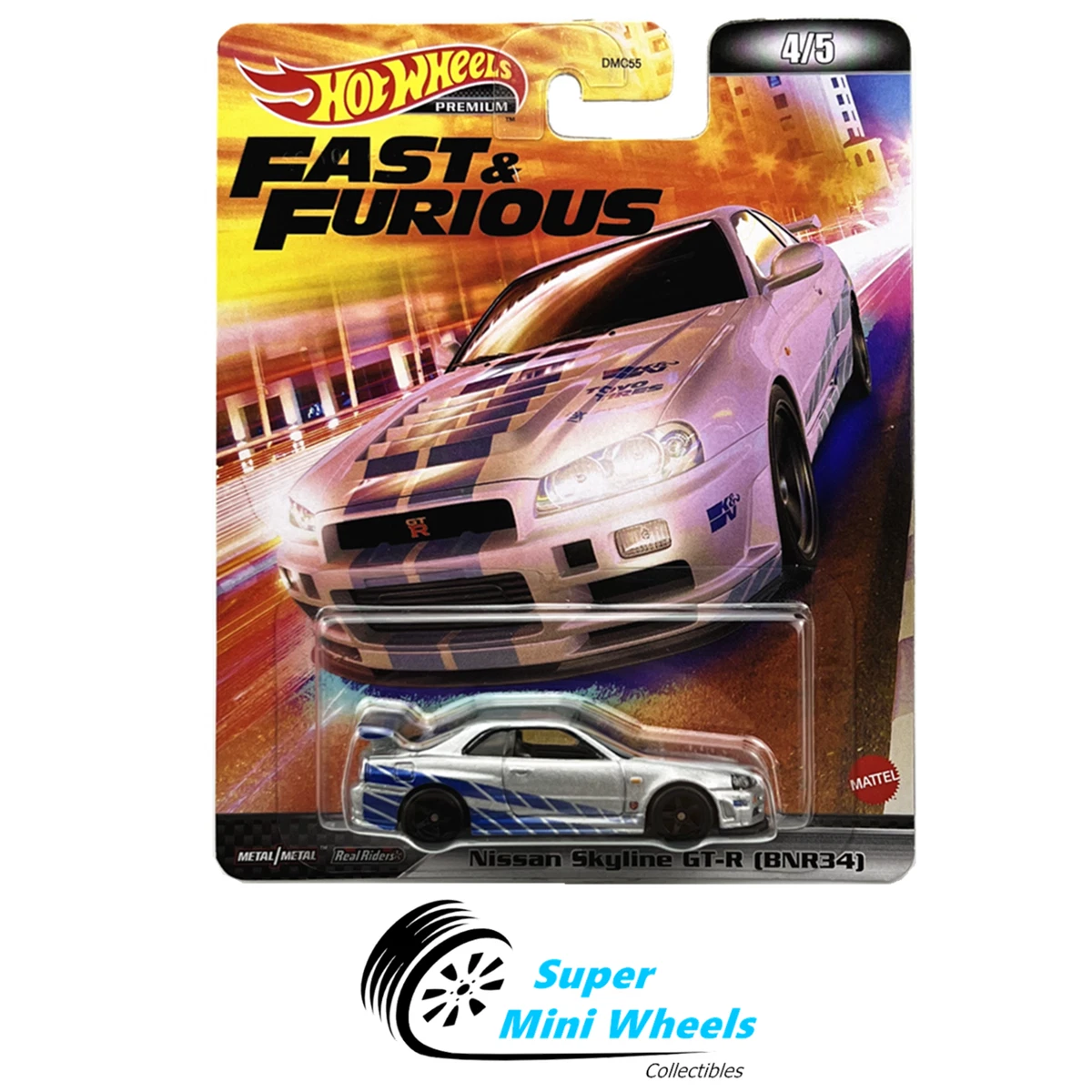 Nissan skyline bnr34 sales hot wheels