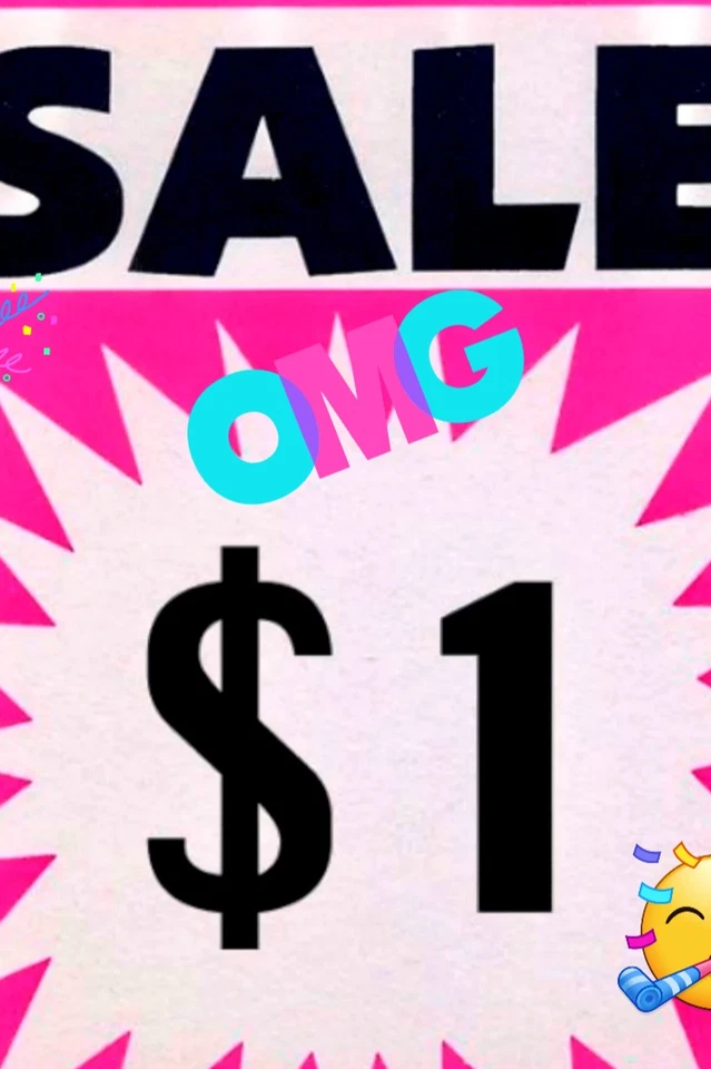 $1 starts clothes all sizes men & women