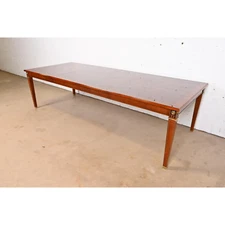 John Widdicomb French Regency Louis XVI Mahogany Extension Dining Table