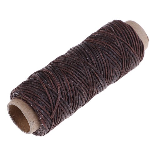 50m/Roll Leather Sewing Flat Waxed Thread Wax String Hand Stitching Craft 150 DB - Picture 21 of 23