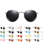 Vintage Polarized Sunglasses Women Men Round Glasses Classic Sun Shades Eyewear