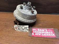 Knuckle, Hub & Drum Right # 39186-1327, 41035-1303 Kawasaki 1996 Bayou 220 2x4