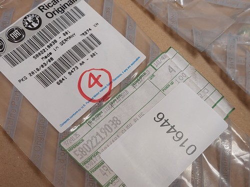 Fiat Ducato 244 250 Glow Plug X4 2002-on 2.3D 5802219038 Genuine New - Picture 8 of 10