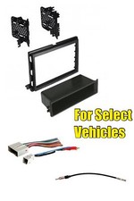 Kit de radio estéreo para auto camión + arnés de cables para Ford Lincoln Mercury