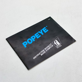 POPEYE NINTENDO NES - PAL FRA / ASD - COMPLET AVEC NOTICE - RABAT MANQUANT