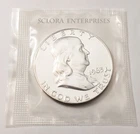 1963 BEN FRANKLIN HALF DOLLAR *UNCIRCULATED 90% SILVER PROOF*