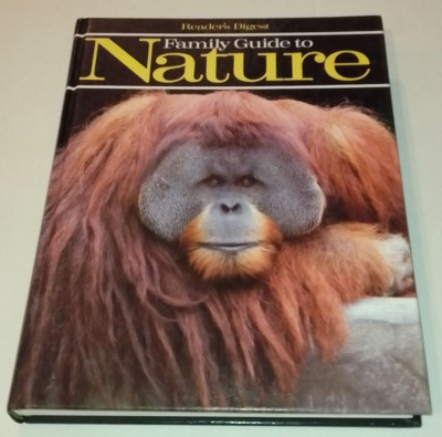 Reader's Digest Family Guide To Nature Hardcover Book Animals Climate Plants