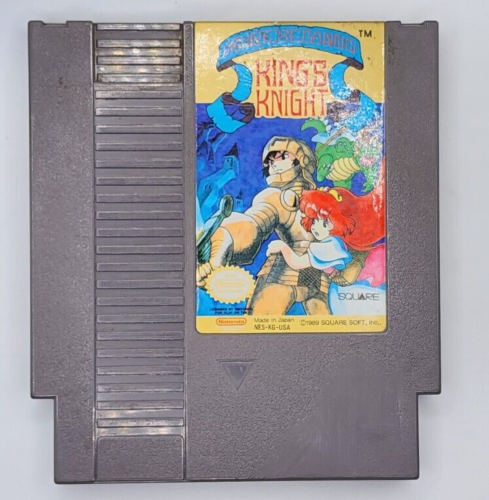 King's Knight Original Nintendo NES Spiel getestet/funktionierend/authentisch - Bild 1 von 4