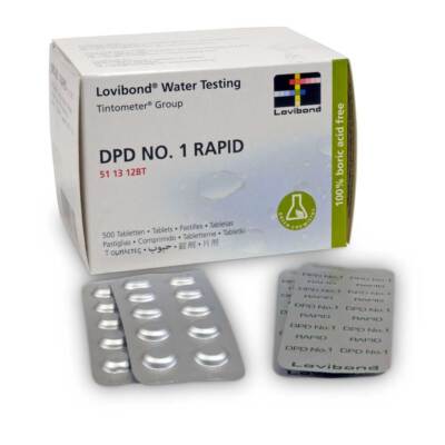 DPD 1 RAPID Tabletten CHLOR SCHÜTTELTEST POOL TESTER LOVIBOND TINTOMETER BAYROL