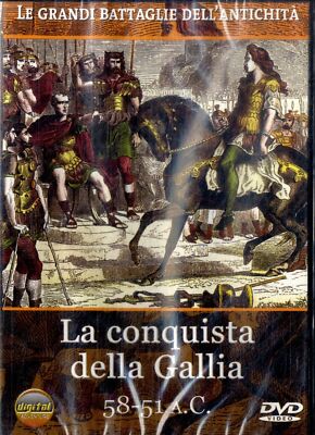 DIE EROBERUNG GALLIENS 58-51 v. Chr. DVD Große Schlachten Antike NEU Versiegelt